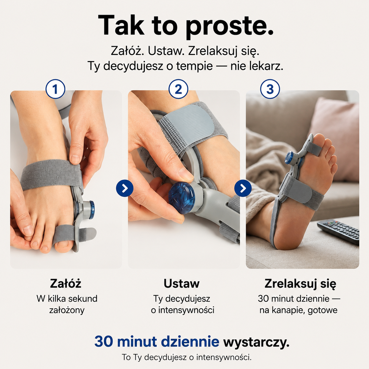 HalluFlex – Palec powinien powrócić do swojej normalnej pozycji. - obrazek 5